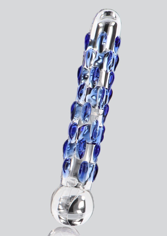 ToyJoy Glass Worxx Diamond Dazzler dildo vetro rilievi