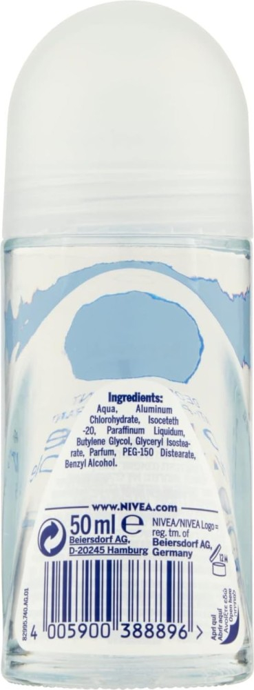 Nivea Pure Invisible deo roll-on 50 ml 48 ore