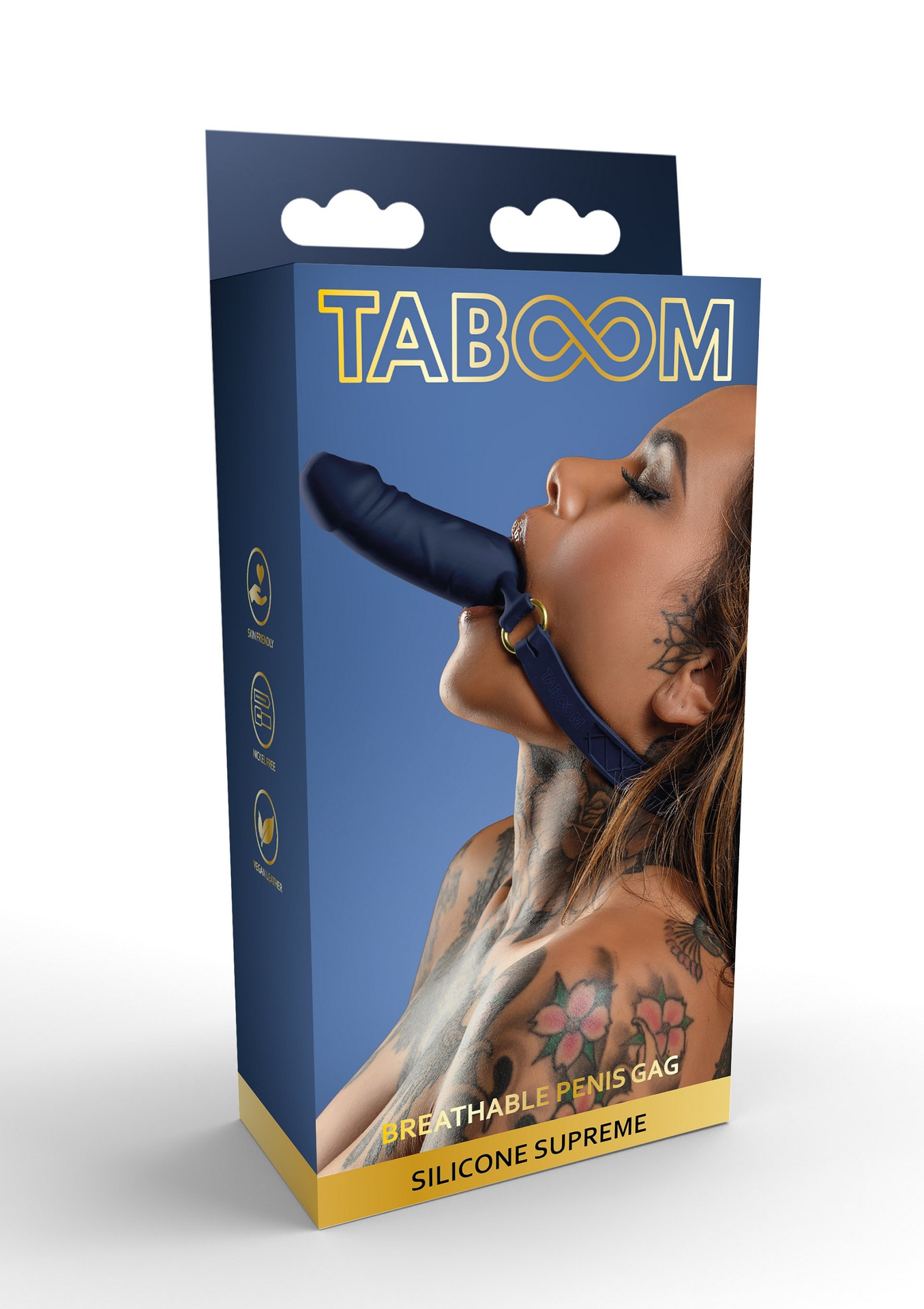 Taboom Silicone Breathable Penis Gag bavaglio silicone