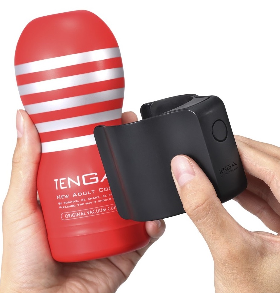 Tenga Cup Vibrator 1st Set masturbatore vibrante con 2 cup