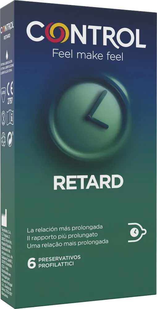 Control Adapta Retard preservativi ritardanti 12 pezzi