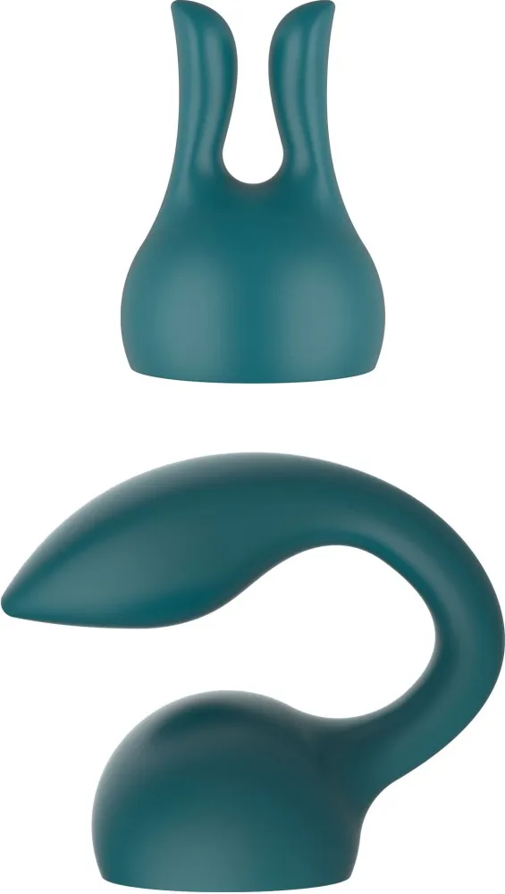 Xocoon Attachments testine wand massaggiatore 2 pz silicone