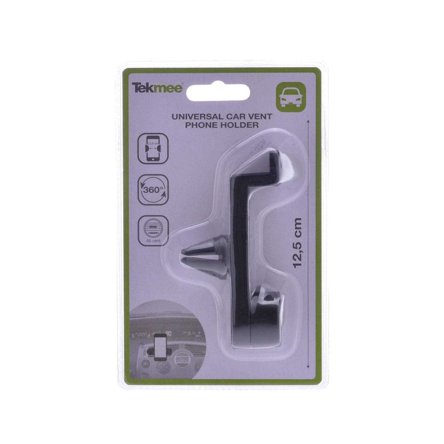 Tekmee Car Vent supporto auto smartphone rotazione 360°