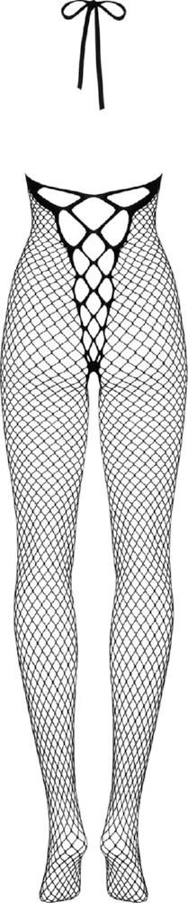 Obsessive N106 catsuit bodystocking rete aperto inguine