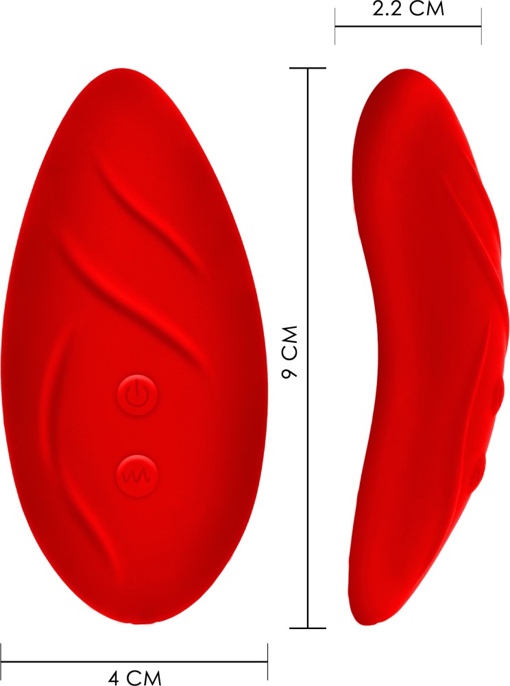 ToyJoy Divine Panty Vibe slip vibrante rosso