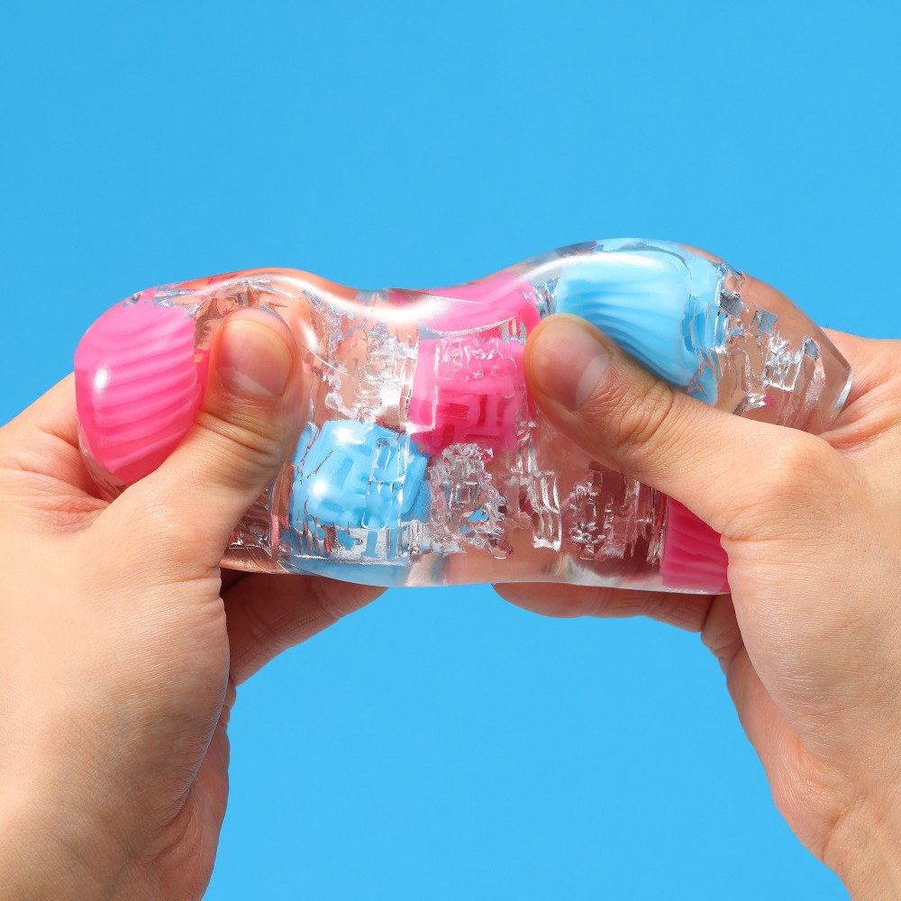 Tenga Bobble Crazy Cubes masturbatore elastomero 165 mm