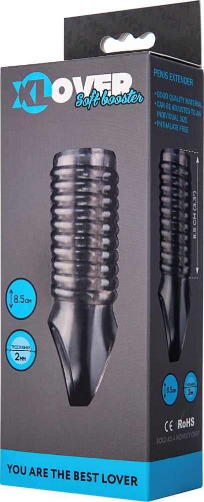 Xlover 748016 Sleeve guaina pene vibrante 10 cm impermeabile