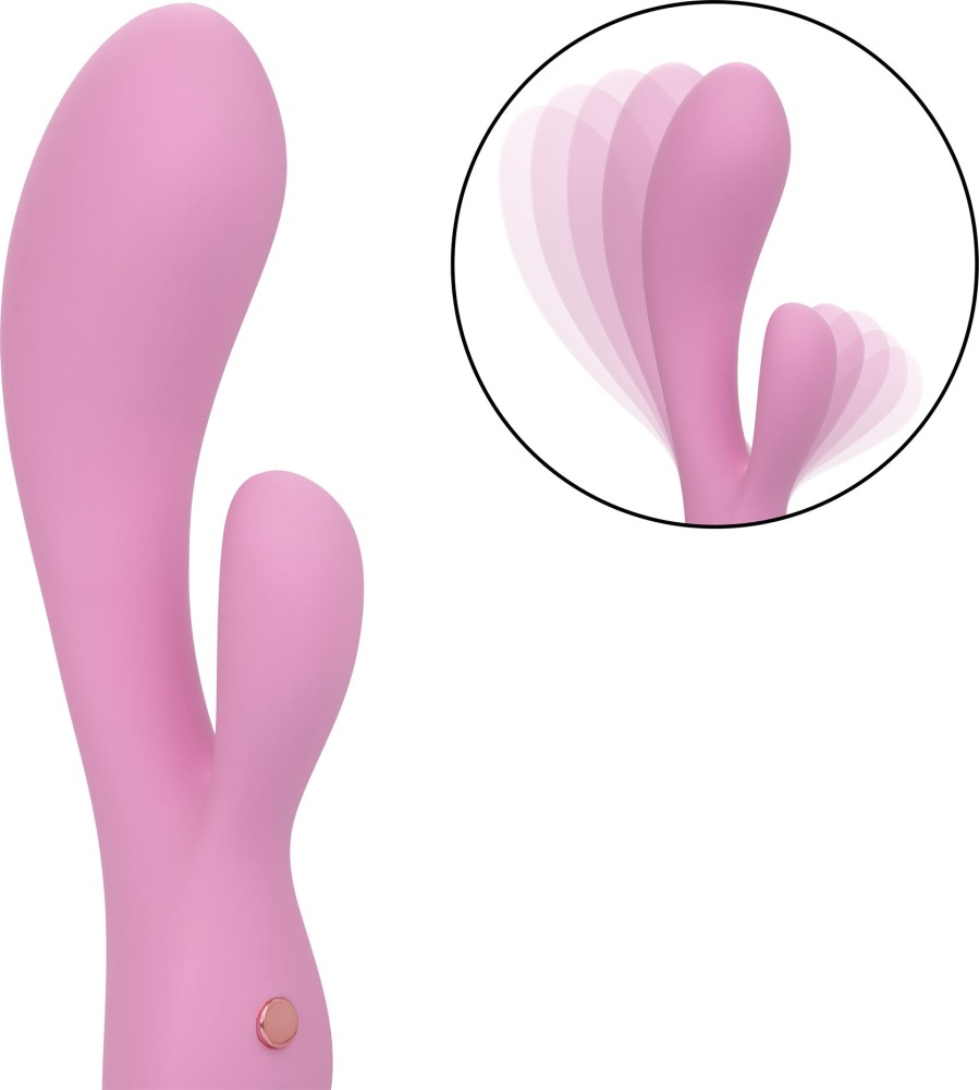 Calexotics Contour Zoie vibratore rabbit silicone flessibile