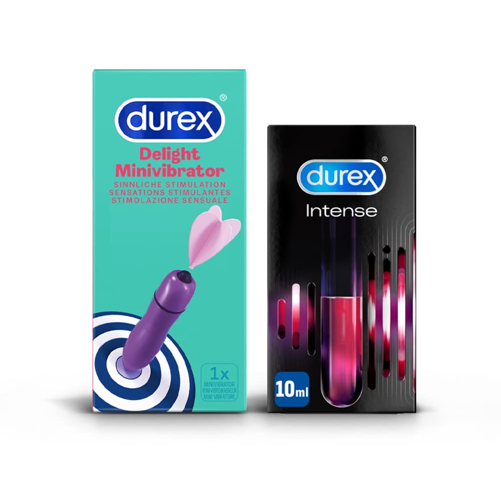 Durex Delight minivibratore clitorideo + Intense gel 10 ml