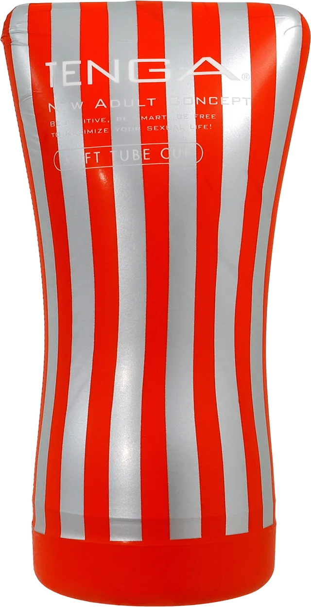 Tenga Cup Soft Tube masturbatore maschile Red