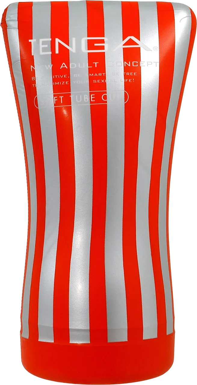 Tenga Cup Soft Tube masturbatore maschile Red