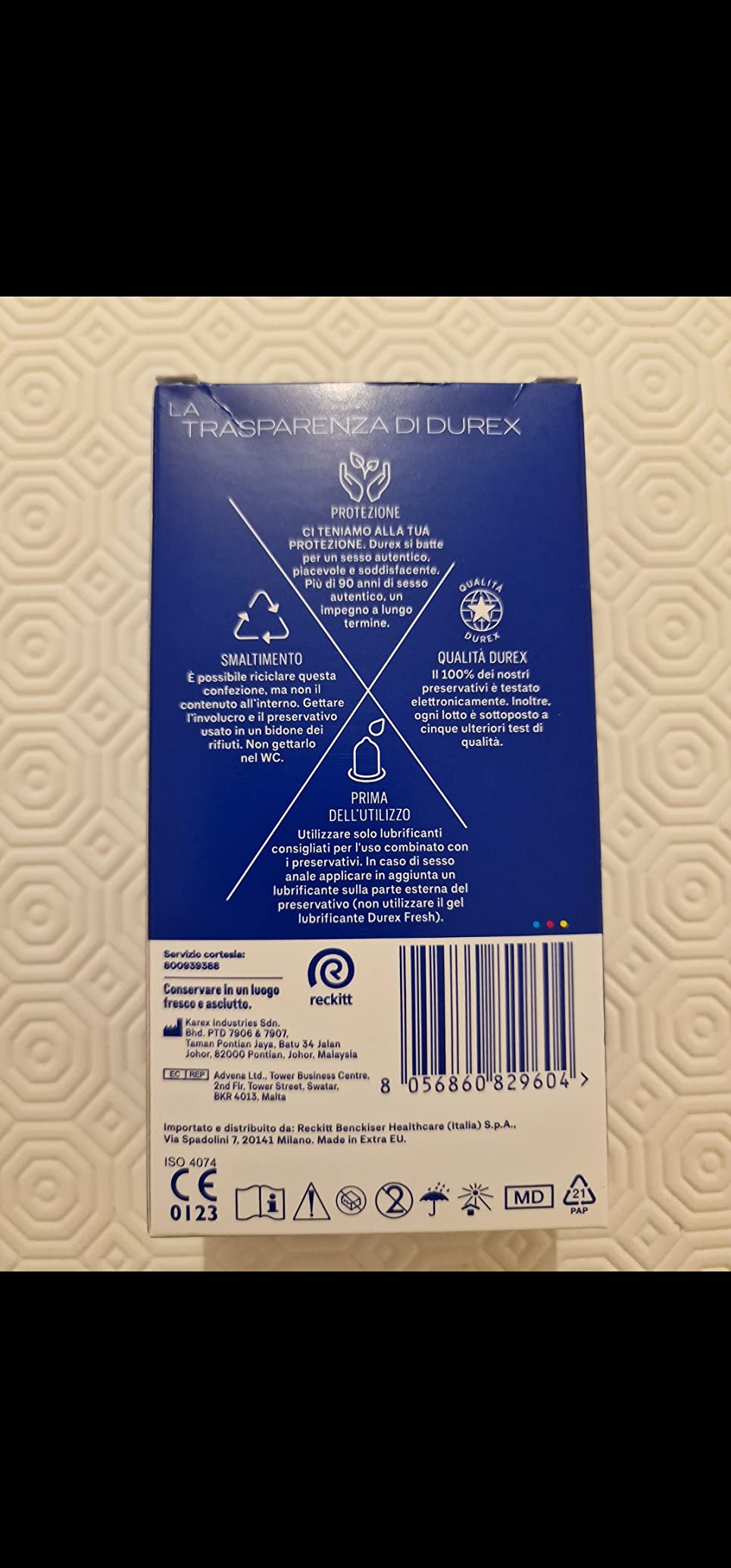 Durex Settebello XXL preservativi 30 pezzi misura larga