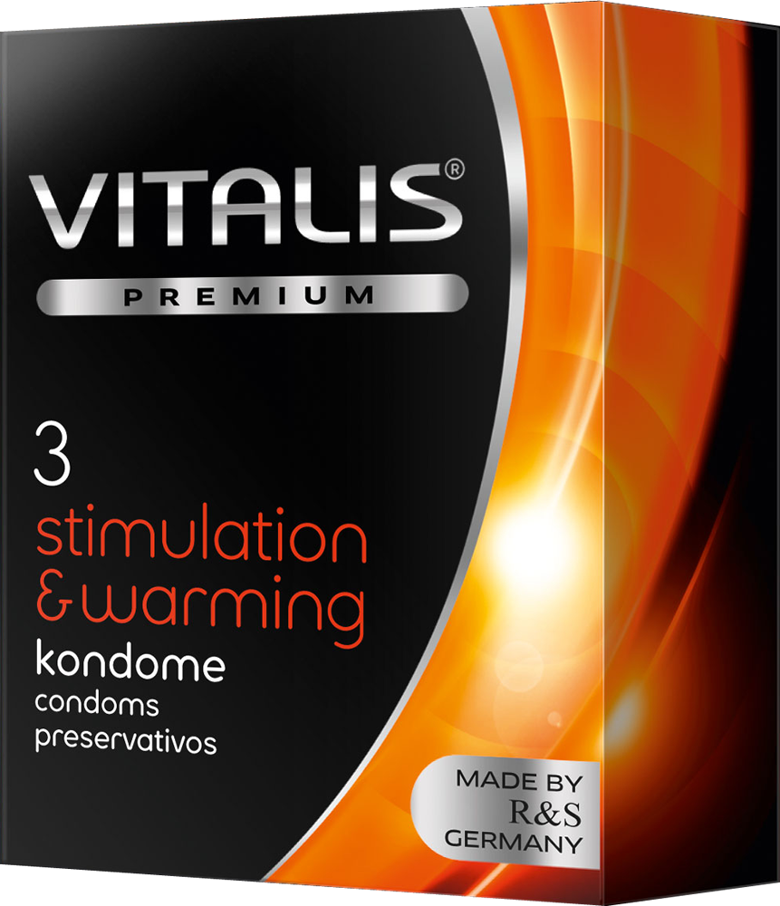 Vitalis Stimulation Warming preservativi riscaldanti lattice