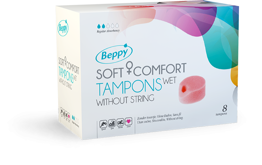 Beppy Wet Tampons tamponi spugna senza filo