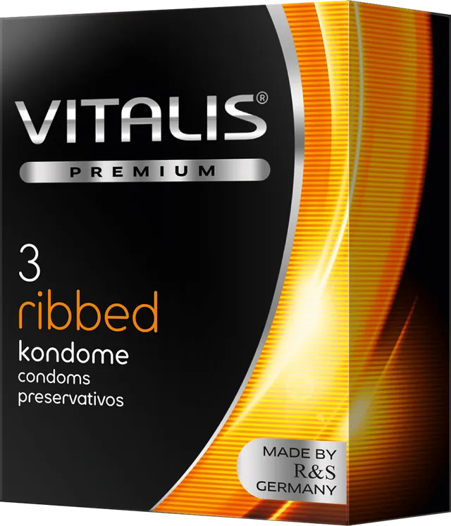 Vitalis Ribbed preservativi stimolanti rigati lattice