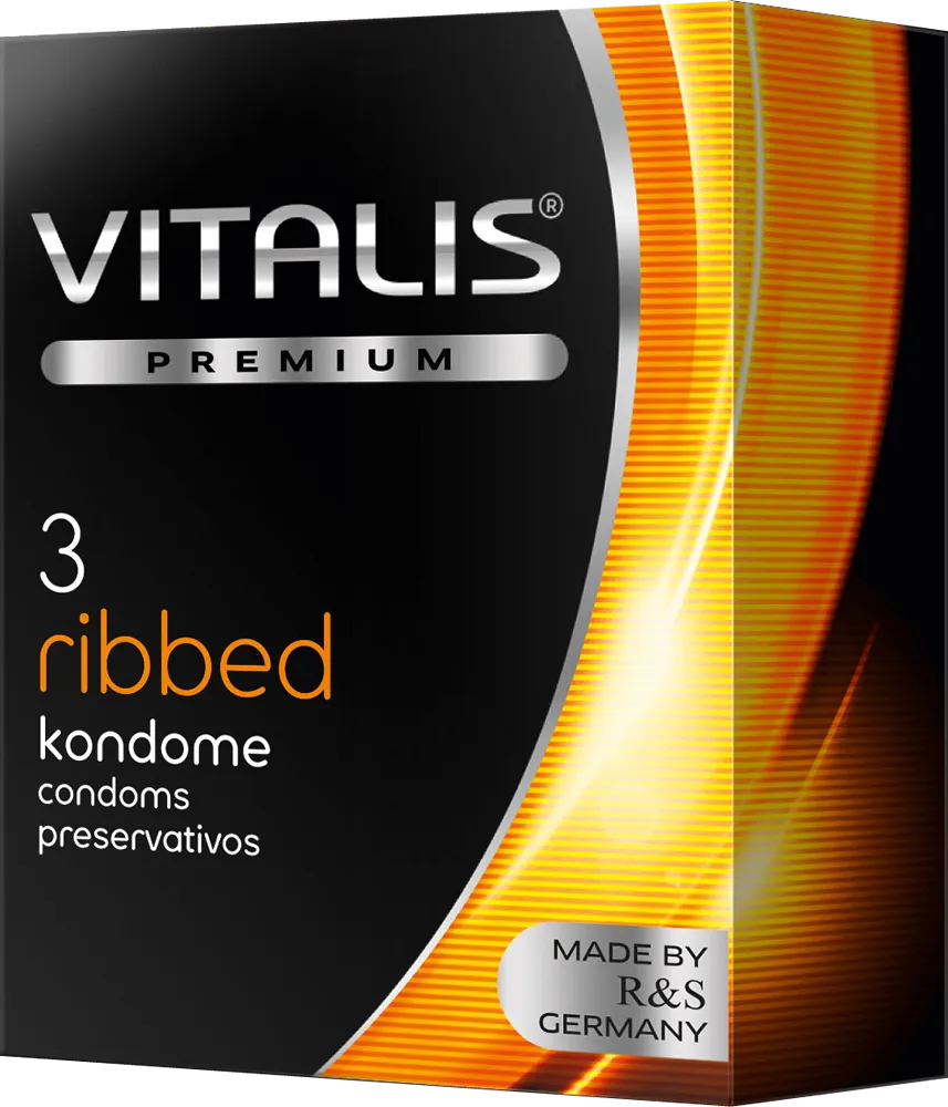 Vitalis Ribbed preservativi stimolanti rigati lattice