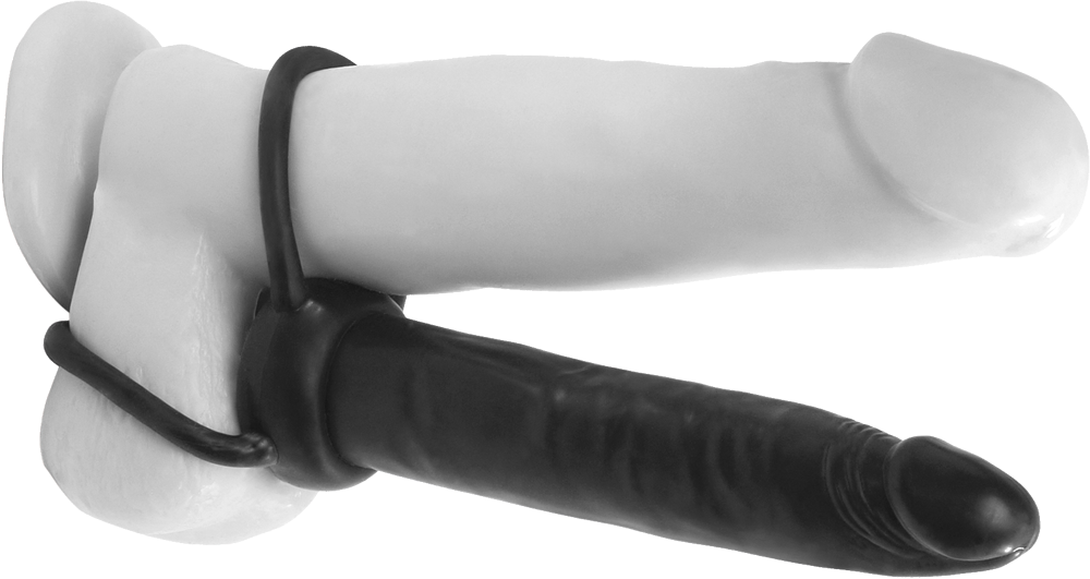 Pipedream Double Trouble dildo indossabile 15 cm doppia penetrazione