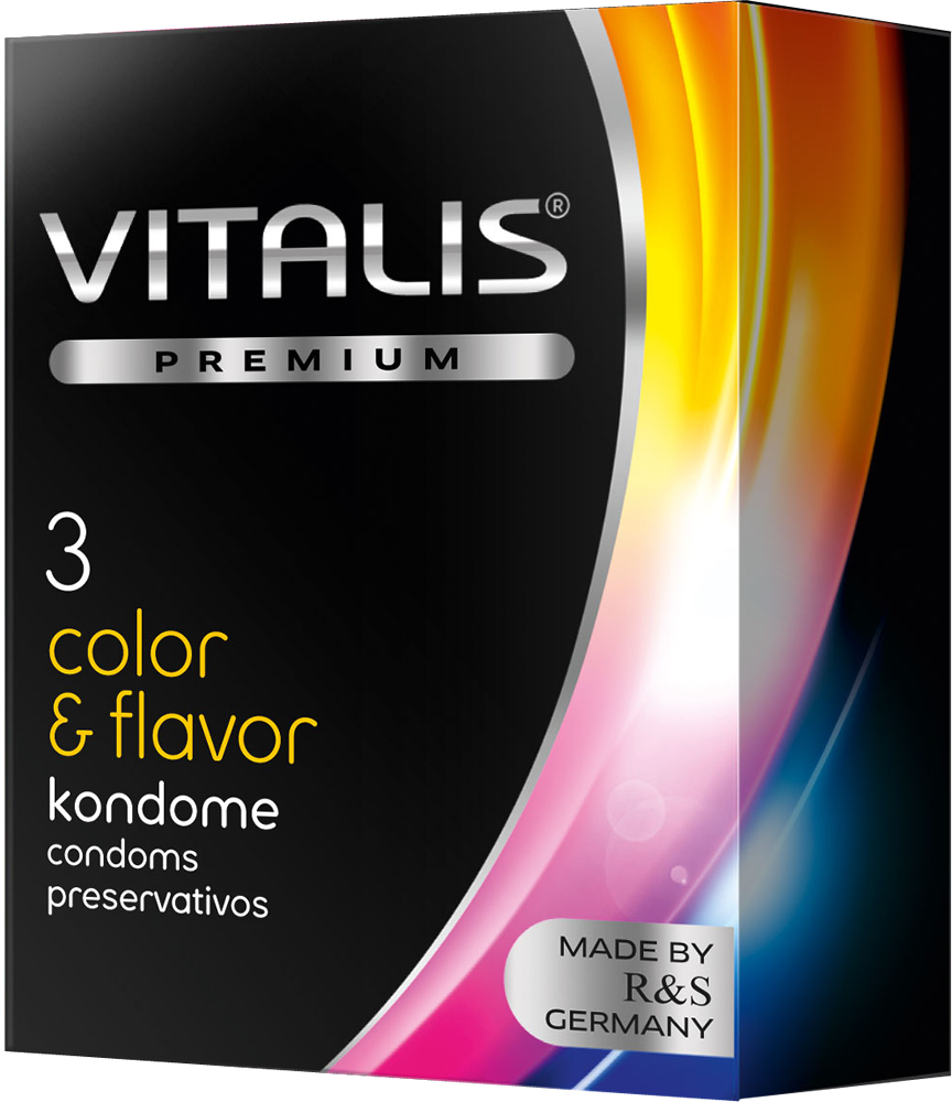 Vitalis Color & Flavor preservativi aromatici colorati 53 mm