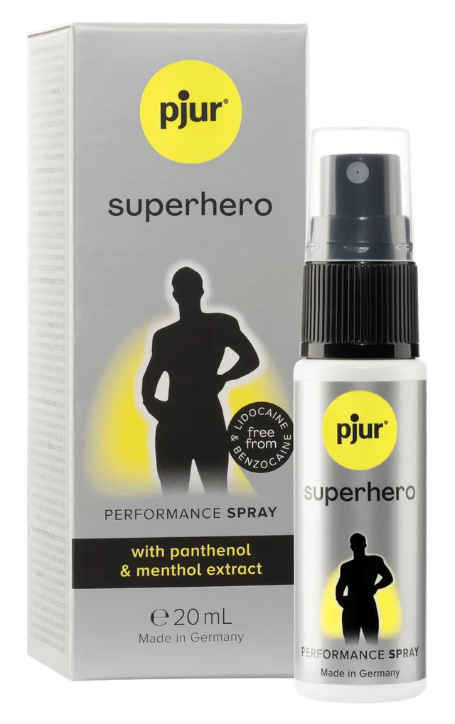 Pjur Superhero spray ritardante 20 ml mentolo