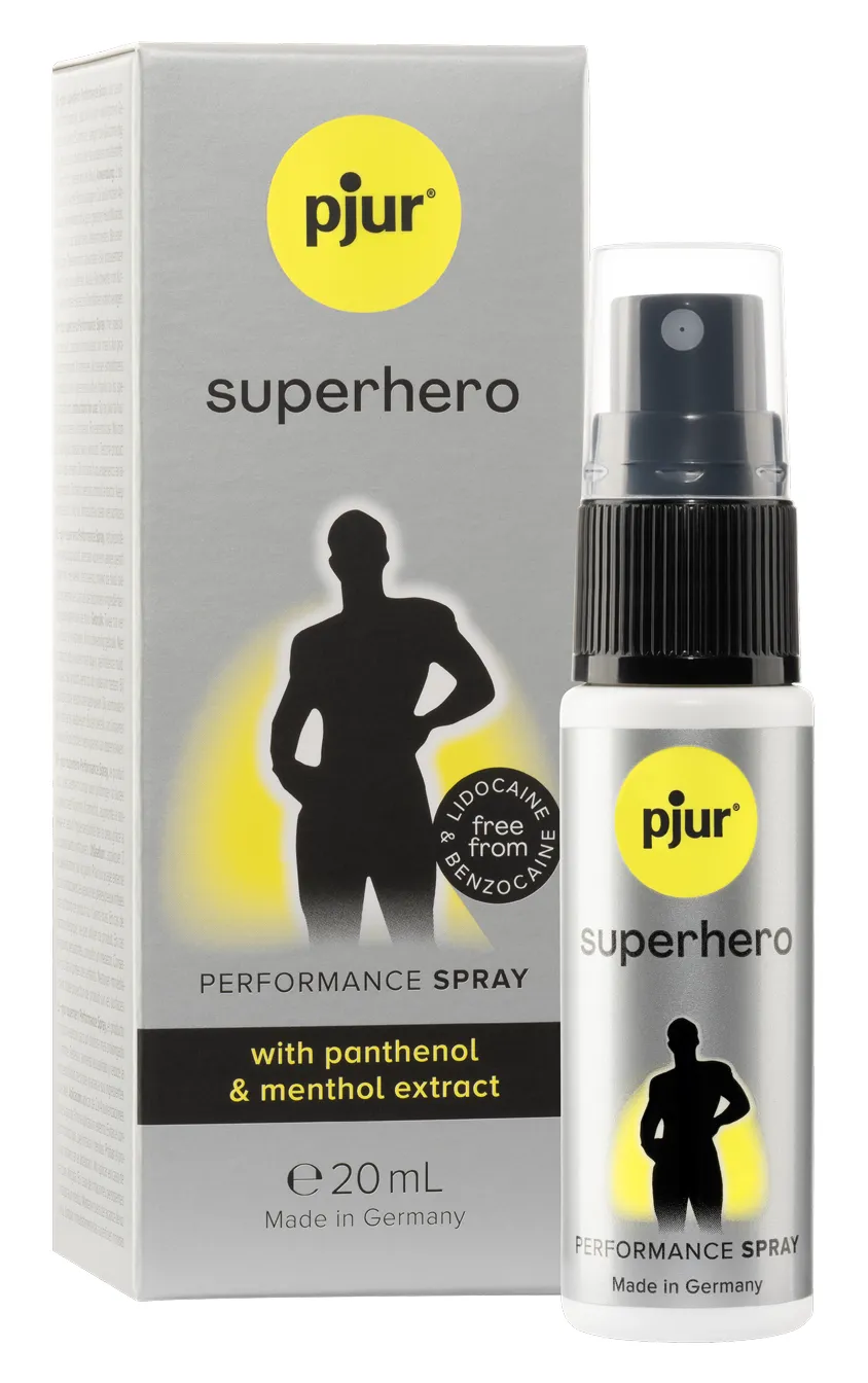 Pjur Superhero spray ritardante 20 ml mentolo