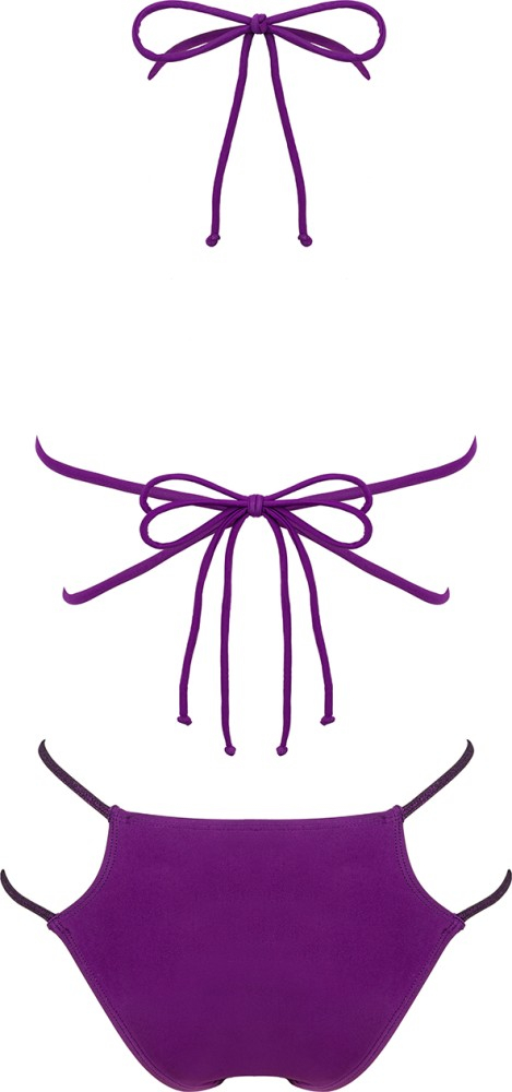 Obsessive Balitta bikini viola coppe triangolari