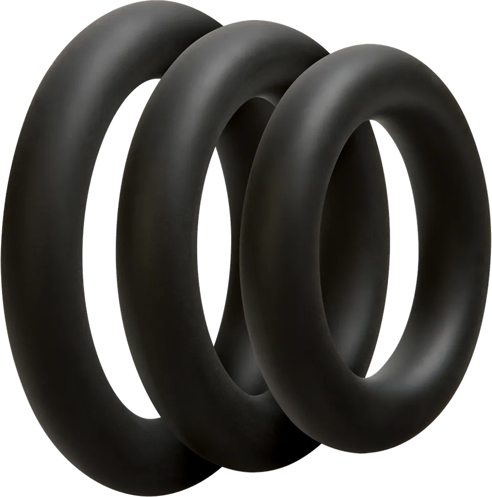Doc Johnson OptiMALE 3 C-Ring Set Thick cockring