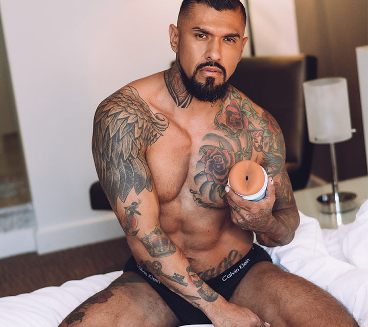 Fleshjack Boys Boomer Banks masturbatore anale Sonic Boom