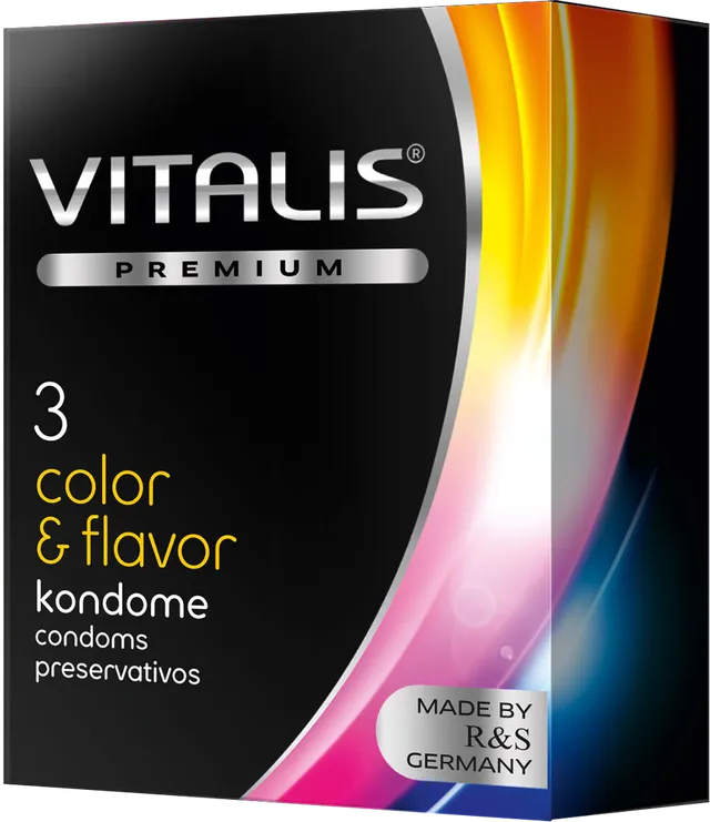 Vitalis Color & Flavor preservativi aromatici colorati 53 mm