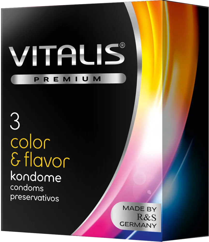 Vitalis Color & Flavor preservativi aromatici colorati 53 mm
