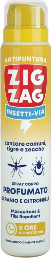 Zig Zag spray corpo repellente antipuntura 75 ml