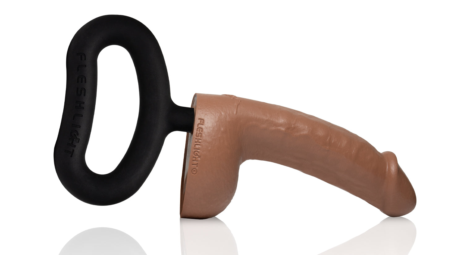 Fleshjack Boss impugnatura per dildo doppia rigida