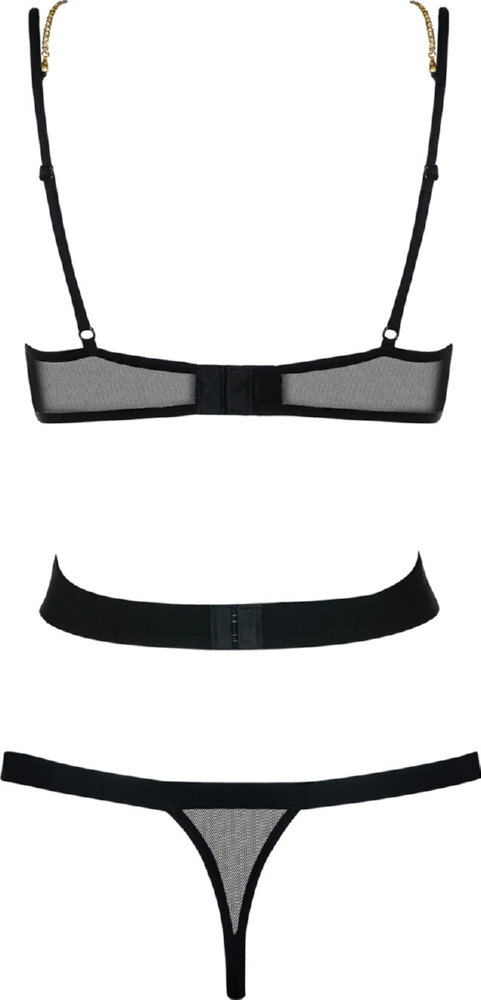 Obsessive Bondy Teddy body sexy nero con catene