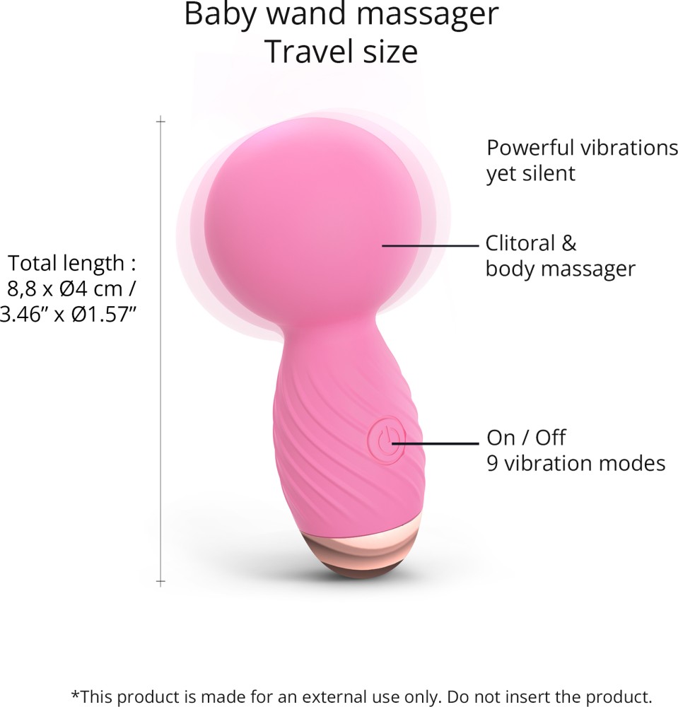 Love to Love Itsy Bitsy mini wand vibratore ricaricabile