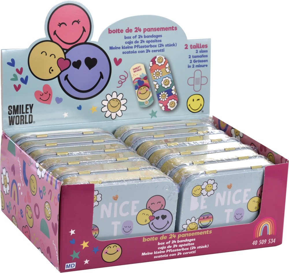 Take Care Smiley cerotti bambini colorati