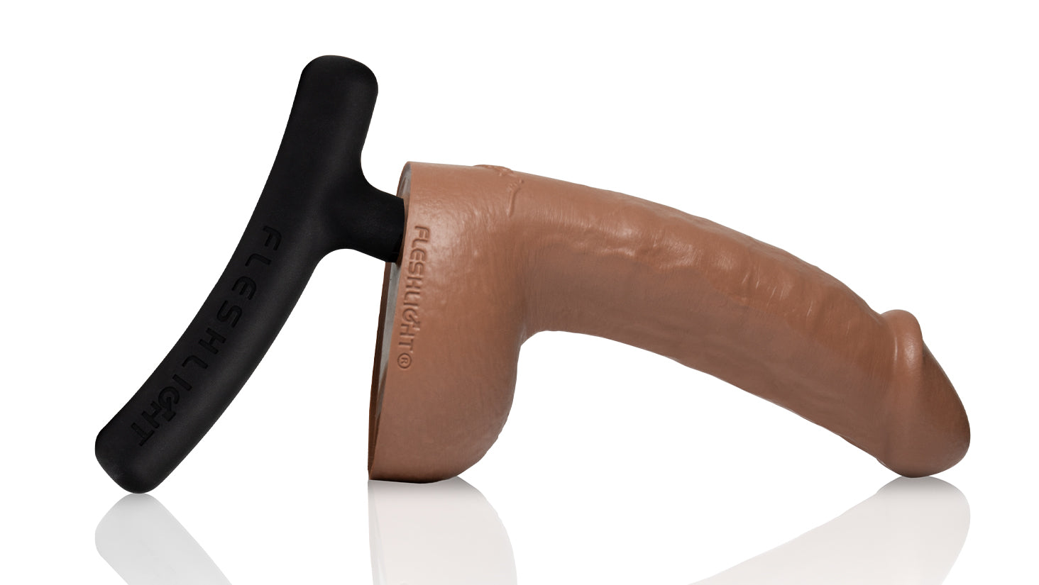 Fleshjack Power-Up maniglia doppia per dildo