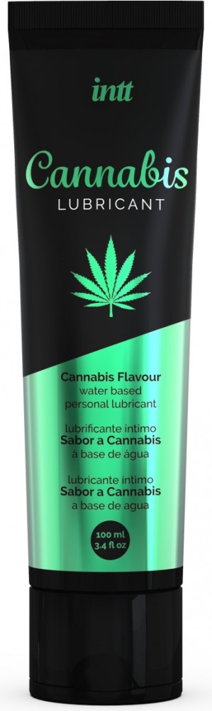 Intt Cannabis lubrificante base acqua 100 ml aromatizzato