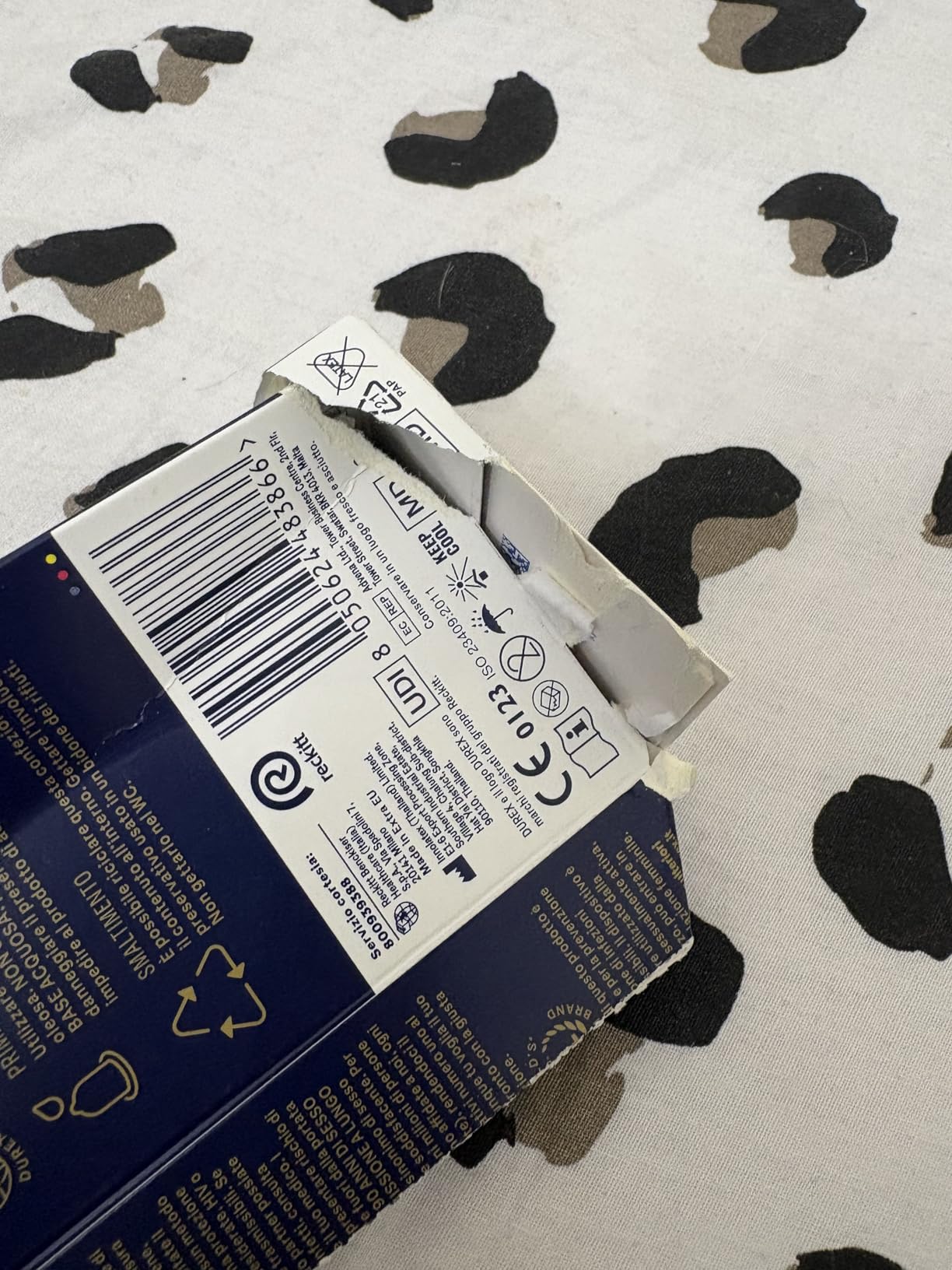 Durex Nude Sensation preservativi nitrile 10 pezzi senza lattice