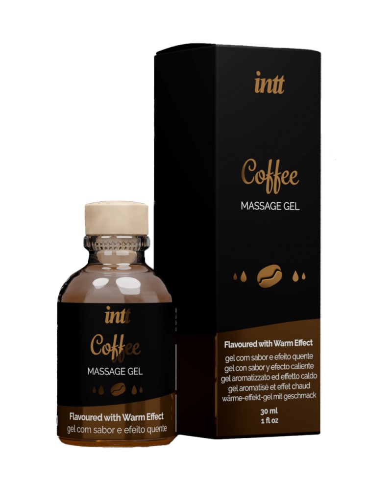 Intt Massage Gel Coffee gel massaggio riscaldante