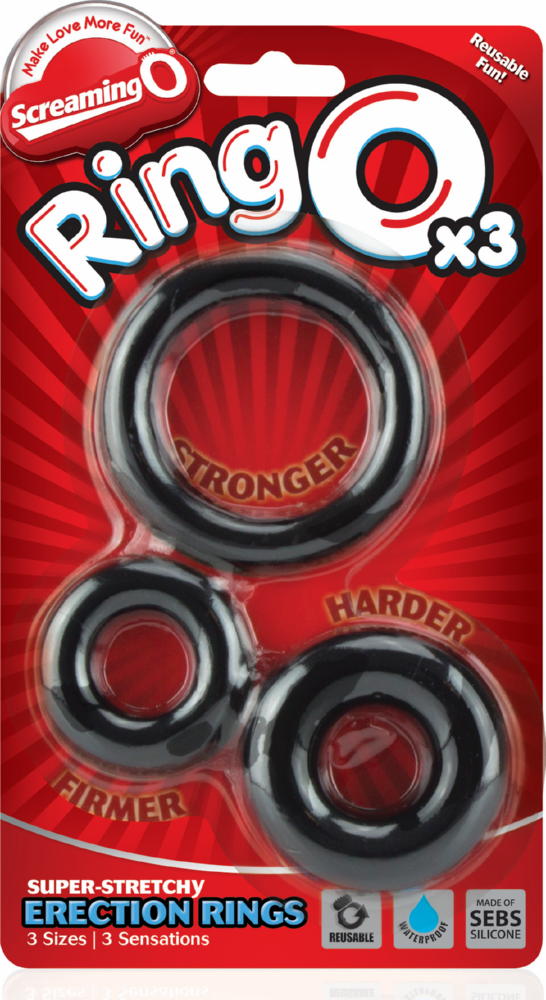 The Screaming O RingO 3 Pack anelli fallici elastici