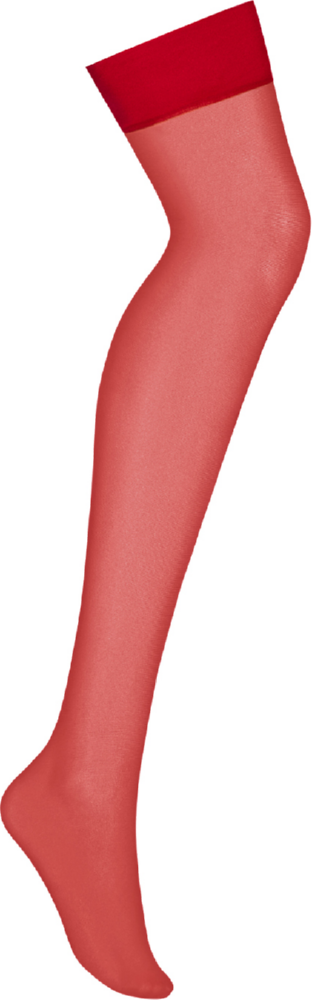 Obsessive S800 calze autoreggenti rosse