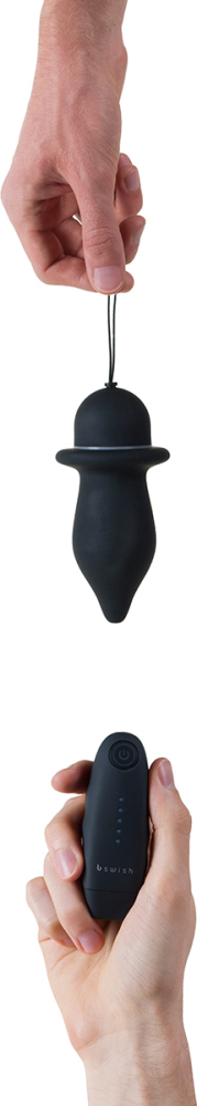 B Swish Bfilled Unleashed Plug Anale Vibrante Telecomando