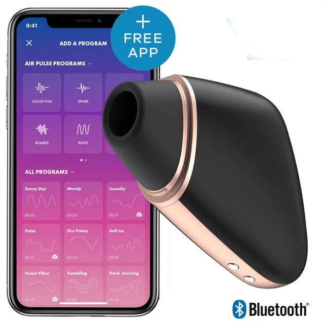 Satisfyer Love Triangle succhiaclitoride con app Bluetooth