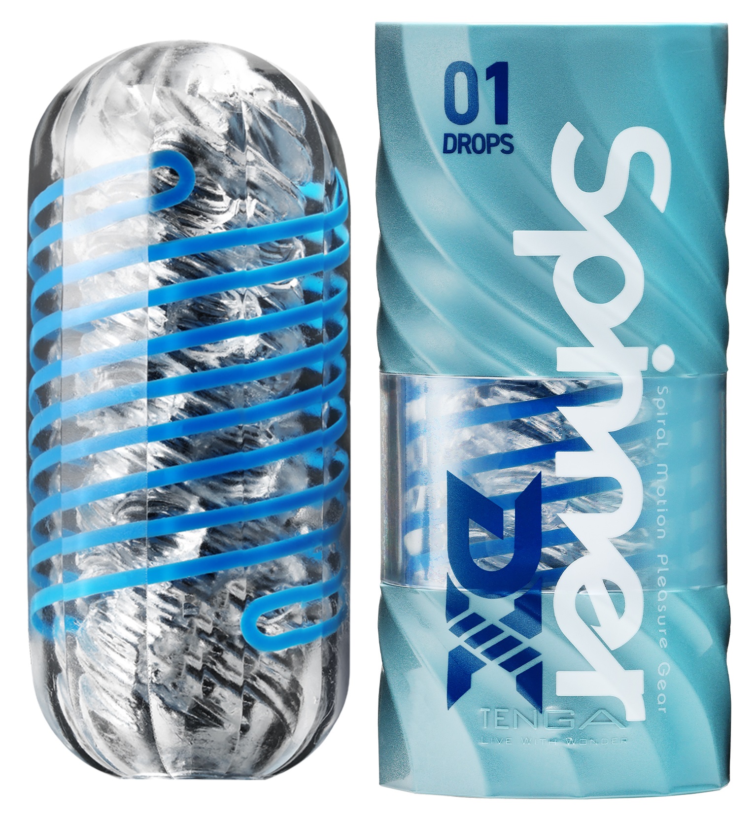Tenga Spinner DX masturbatore maschile spirale rotante