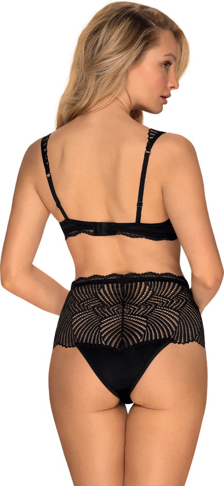 Obsessive Klarita completino intimo pizzo S/M reggiseno mutandina