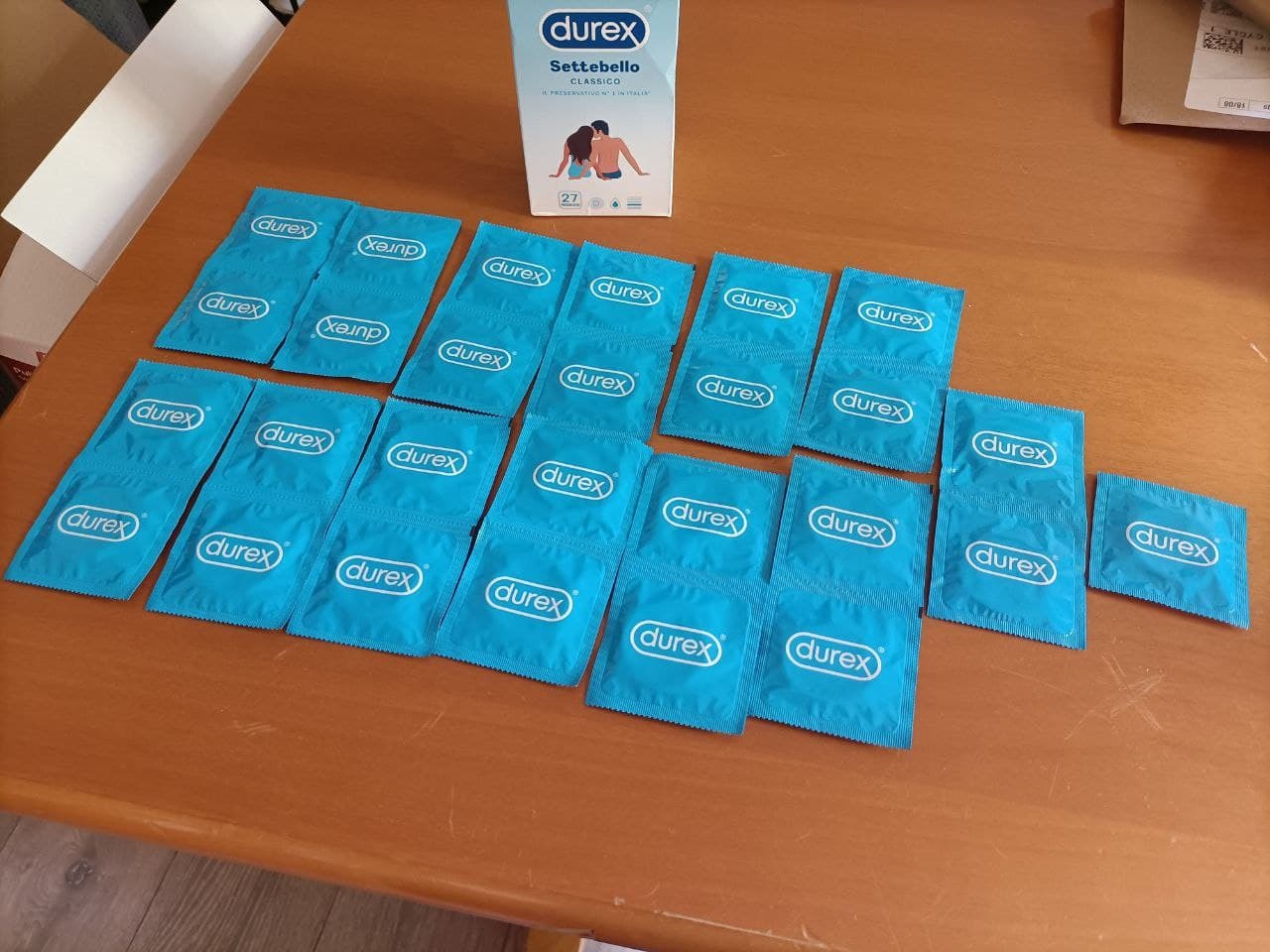 Durex Settebello Classico preservativi 27 pezzi in lattice