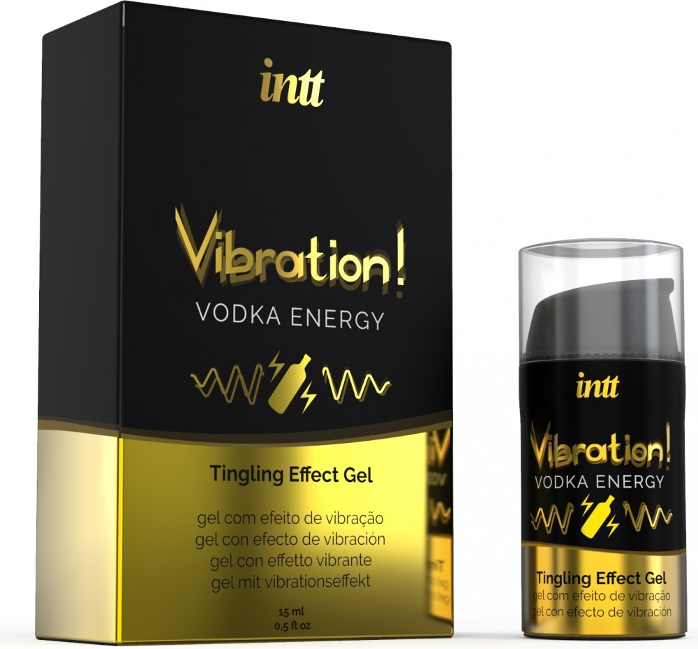 Intt Liquid Vibrator gel stimolante vodka