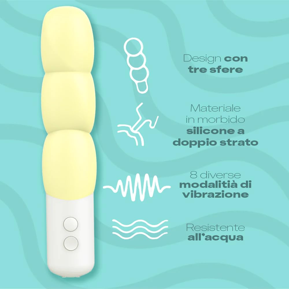 Durex Play Sorbett-Oh vibratore 3 sfere waterproof