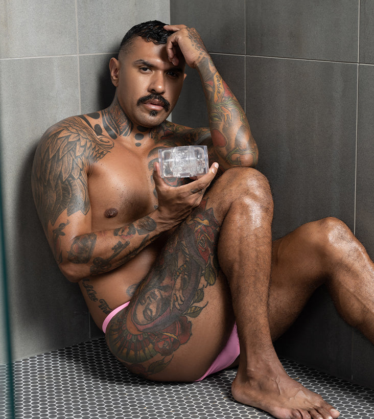 Fleshjack Boomer Banks Quickshot masturbatore bocca e sedere