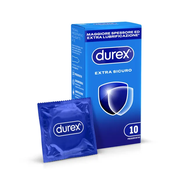 Durex Settebello Extra Sicuro preservativi 10 pz spessi