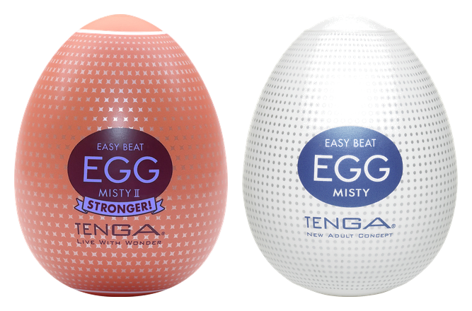 Tenga Egg Misty masturbatore maschile monouso puntinato
